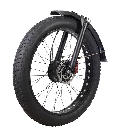 24"/26" Front Wheel【Tire & Inner Tube & Lining & Rim & Spokes & Motor】